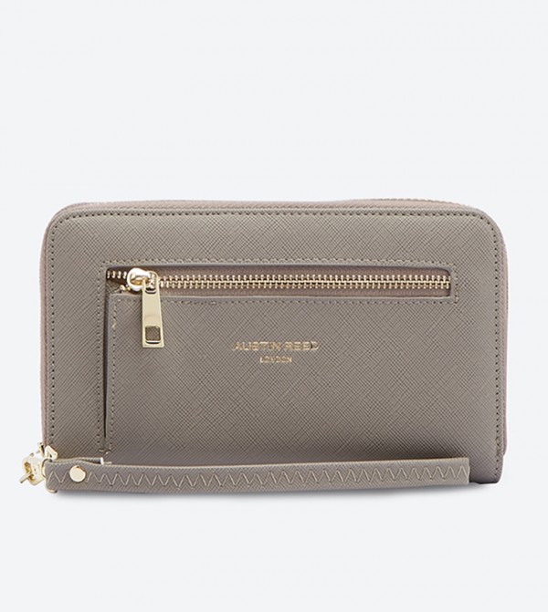 Top Zip Wallet Grey 151218006ngt