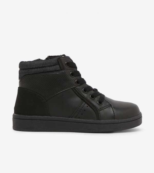 aldo black casual shoes