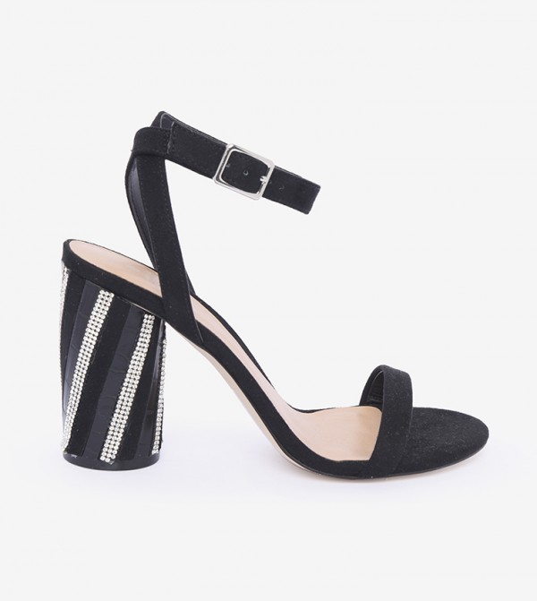 call it spring black sandals