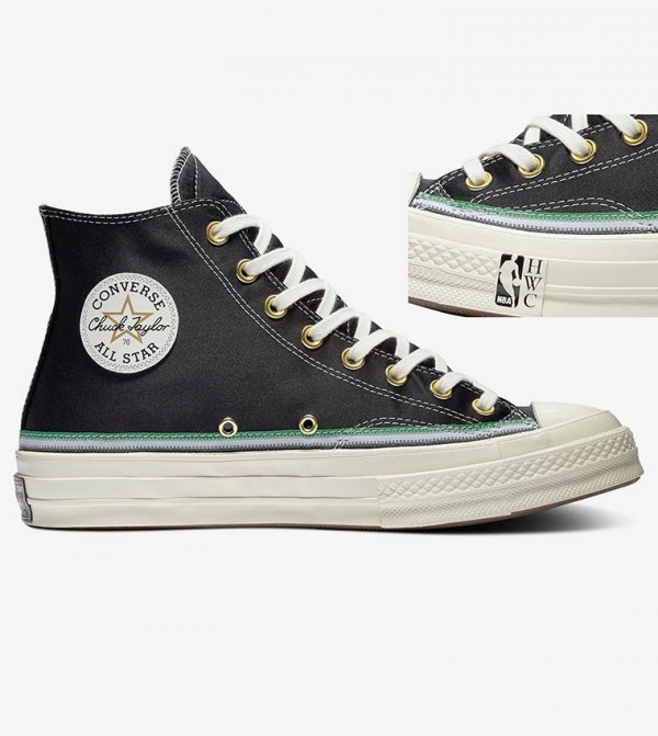 converse rival mid black