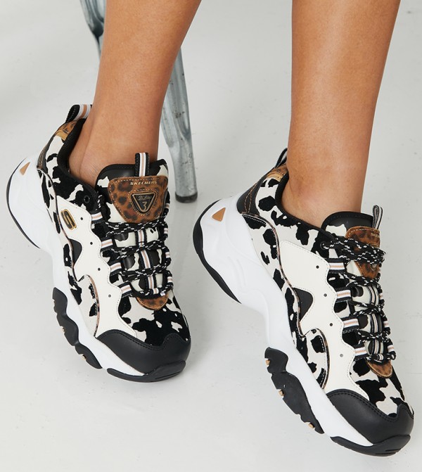 skechers leopard print boots
