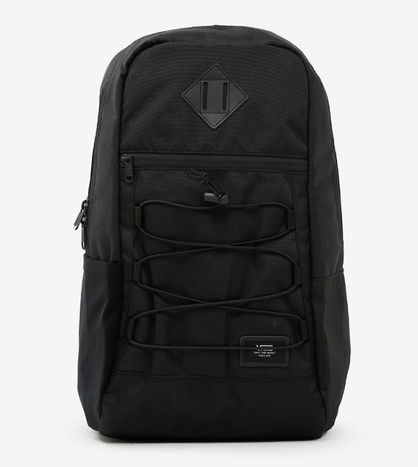 vans snag backpack black