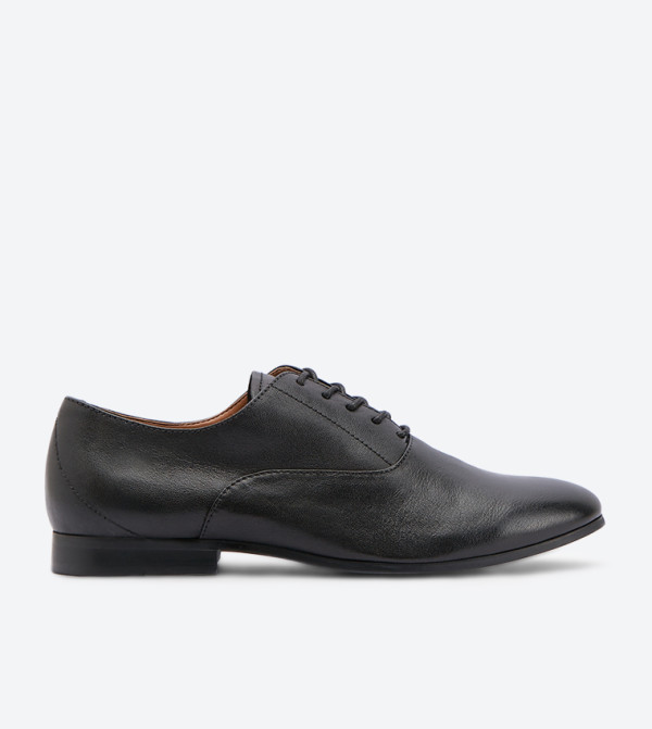 aldo black formal shoes