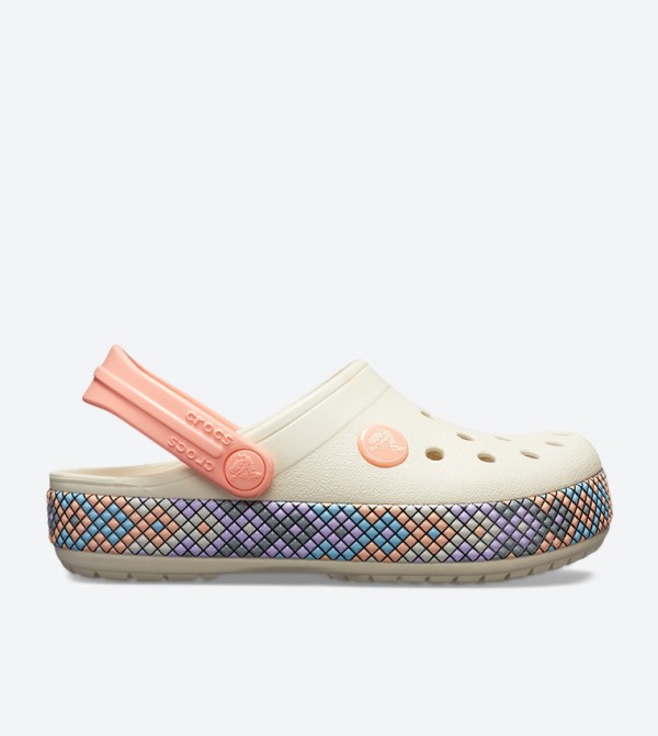 Crocs Crocband Gallery Clog - Off White 