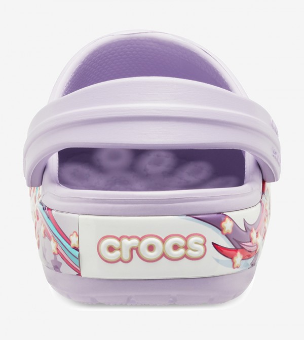 childrens purple crocs