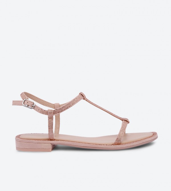 aldo sandals rose gold