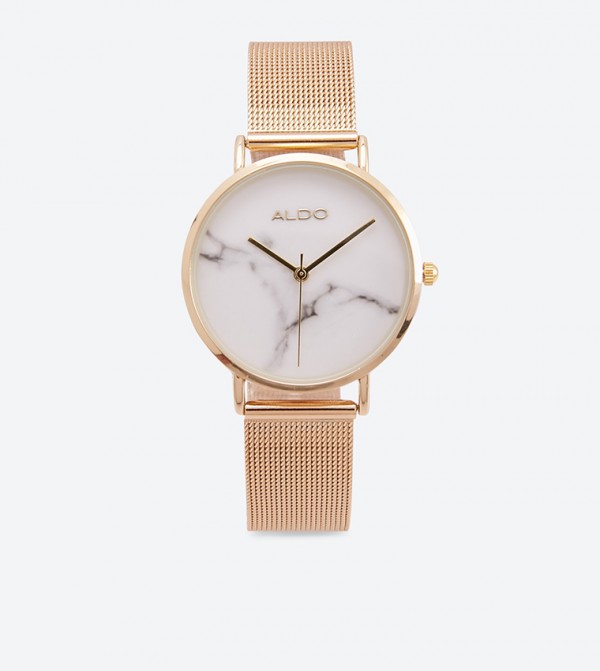 aldo gold watch