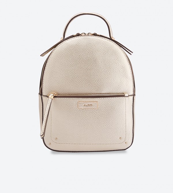 aldo gold backpack