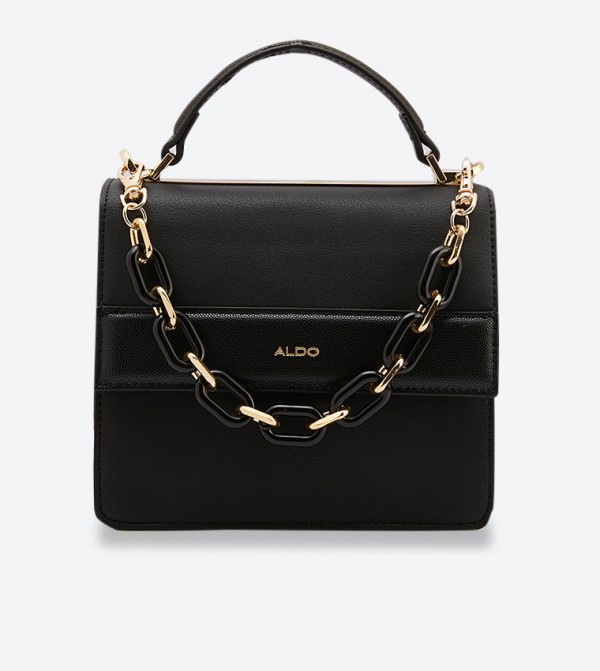 aldo black clutch