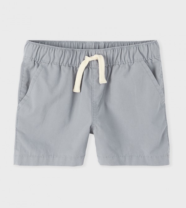 boys black jogger shorts