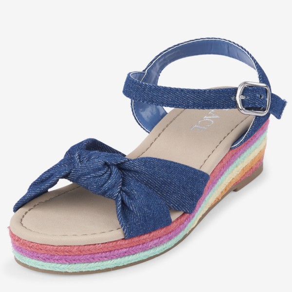 children's place rainbow sandals