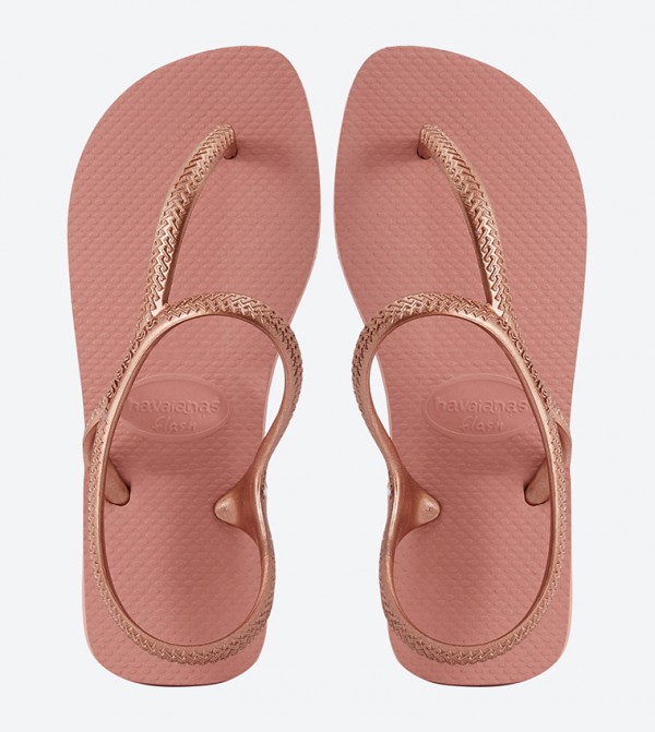 rose colored sandals