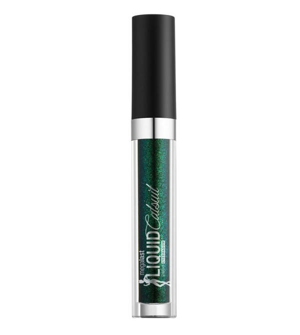 green liquid eyeshadow