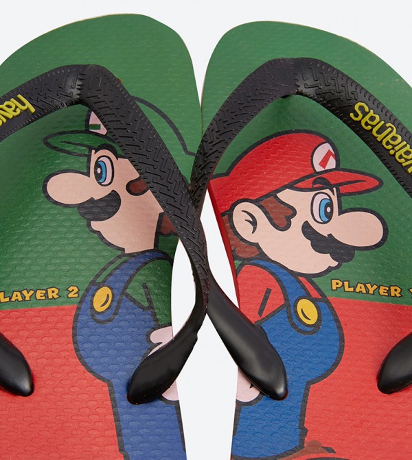 mario flip flops