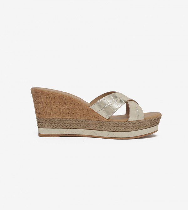 dune gold wedges