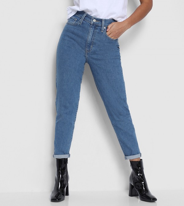 high waisted taper