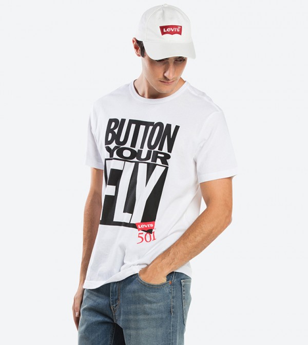 levi's button your fly t shirt