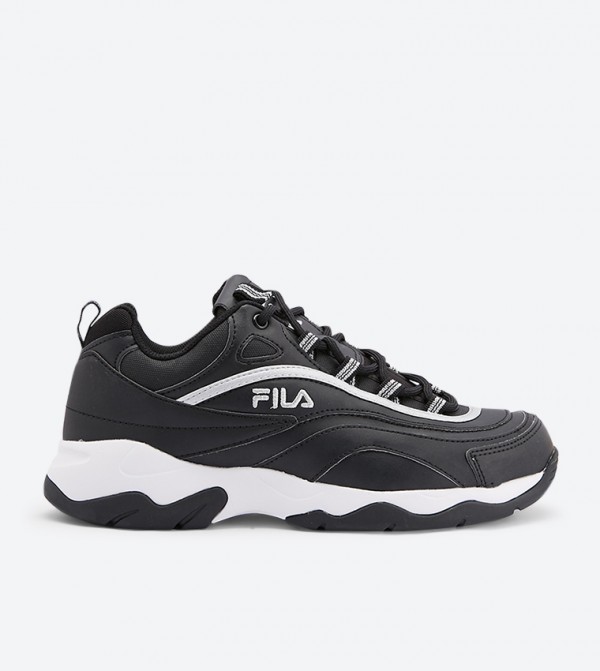 fila ray sneakers black