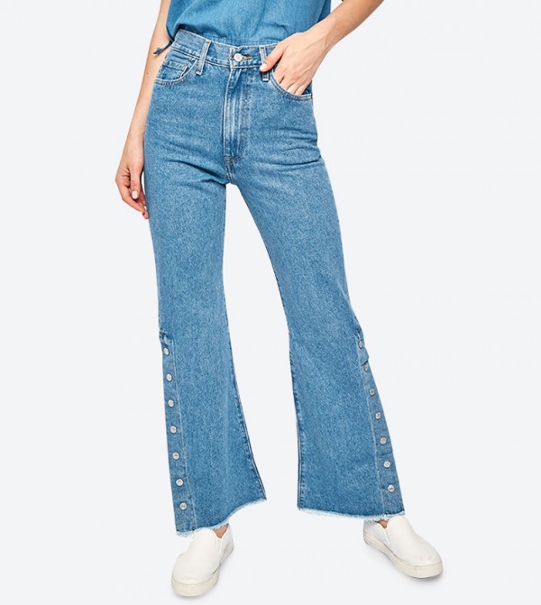 levi's split flare