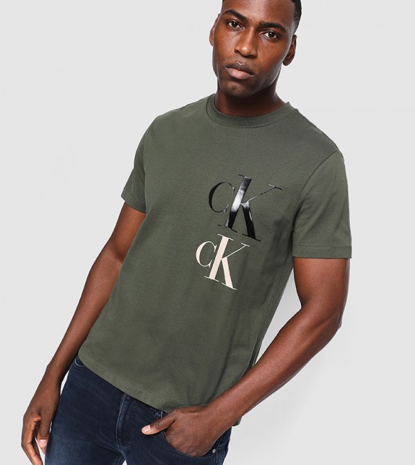 calvin klein t shirt green