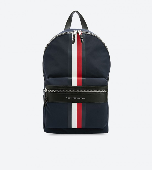 tommy hilfiger signature tape backpack