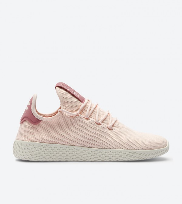 pharrell williams tennis hu shoes icey pink