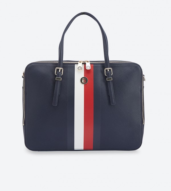 tommy hilfiger laptop bags leather