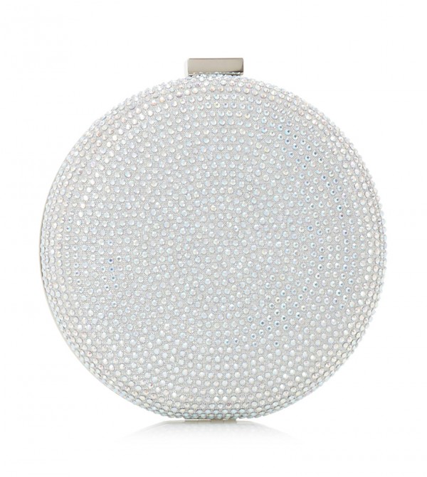 round clutch bag