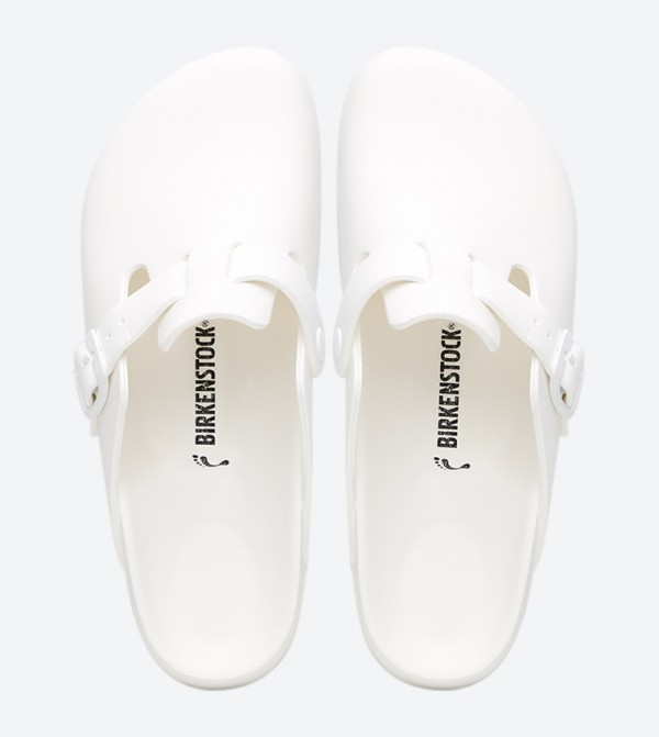 birkenstock boston eva white