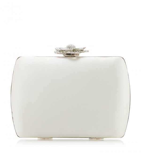 dune diamante clutch bag