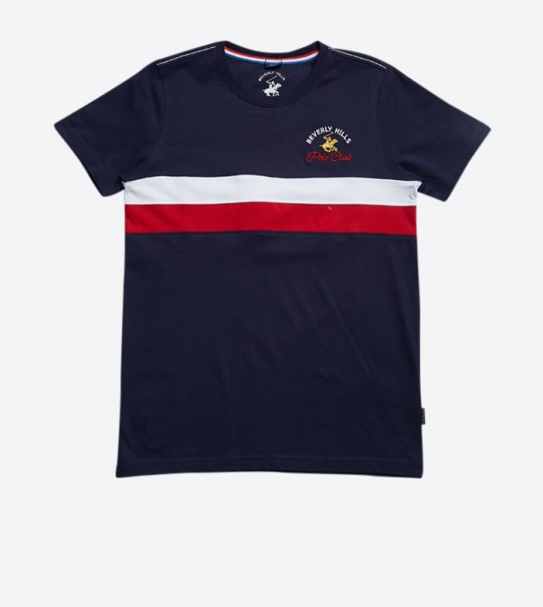 polo crew neck t shirt