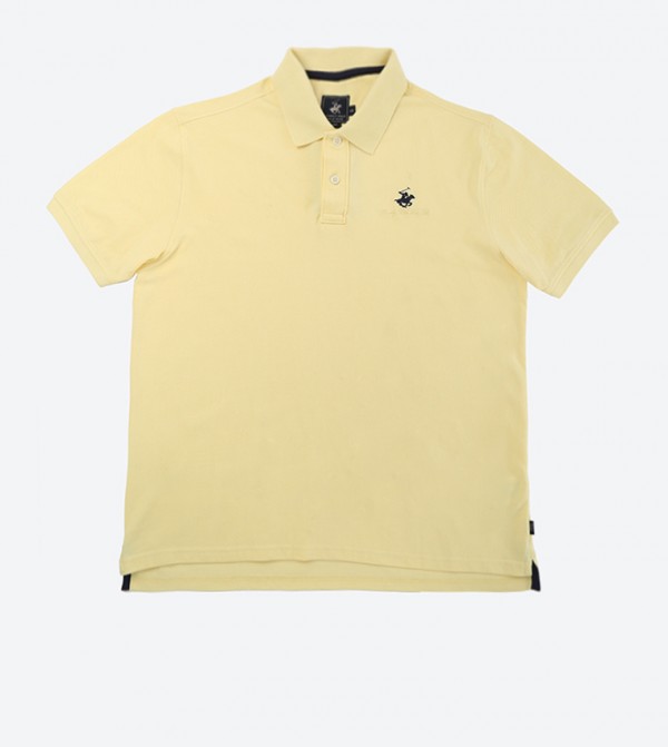 Yellow polo tshirt Clearance
