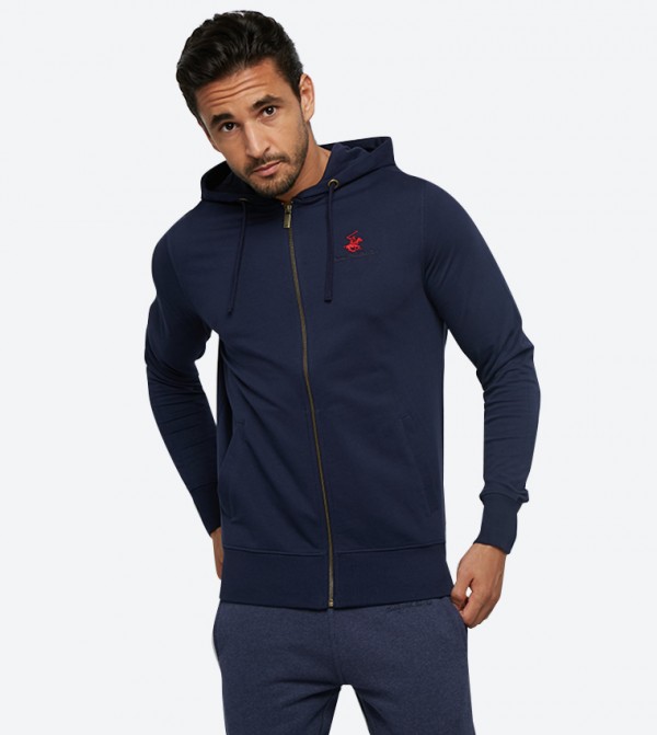 beverly hills polo club zip hoodie