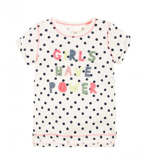 girls red polka dot shirt