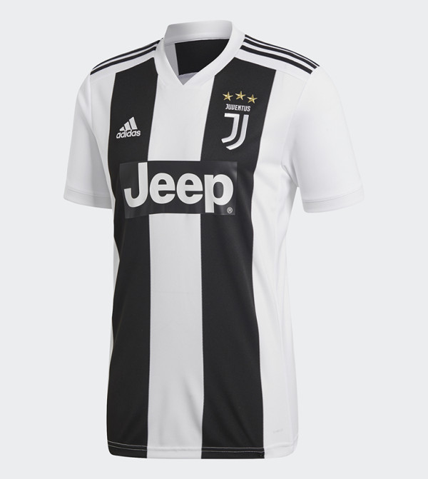 Juventus Home Jersey Black White