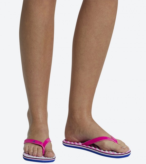 Adidas Eezay Dots Strappy Flip Flop - Pink