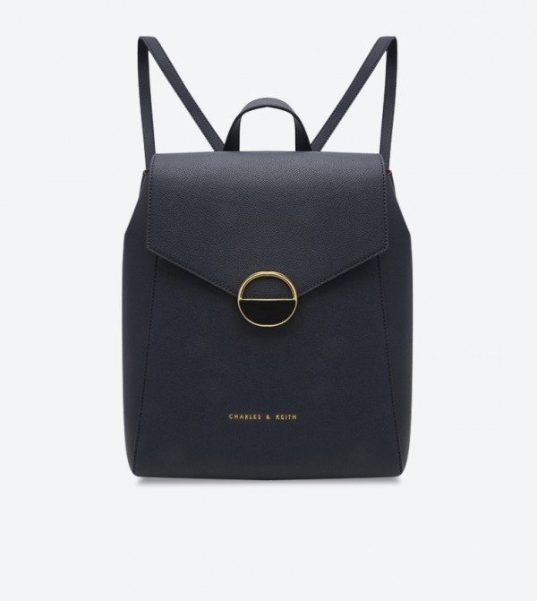 charles and keith circular buckle bag