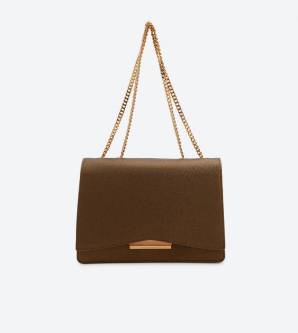 charles and keith classic push lock bag