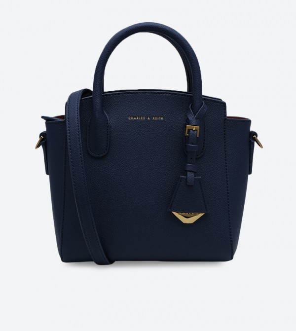 charles and keith trapeze tote bag