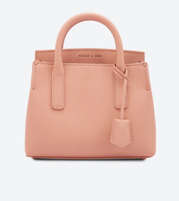 charles and keith pink bag