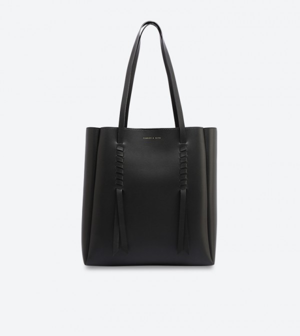 charles and keith weave detail crossbody bag