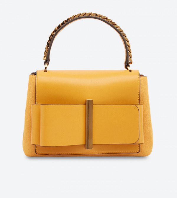 mustard colour bag