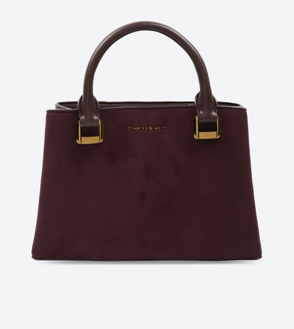 charles and keith classic top handle bag