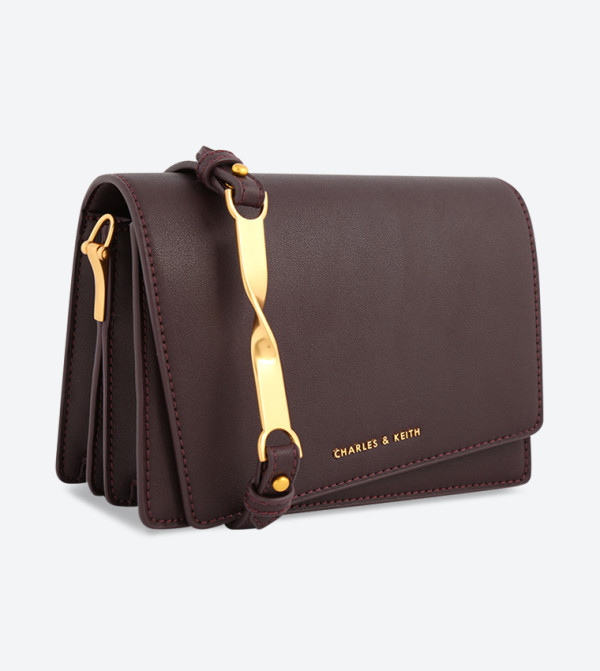 ck front flap crossbody bag