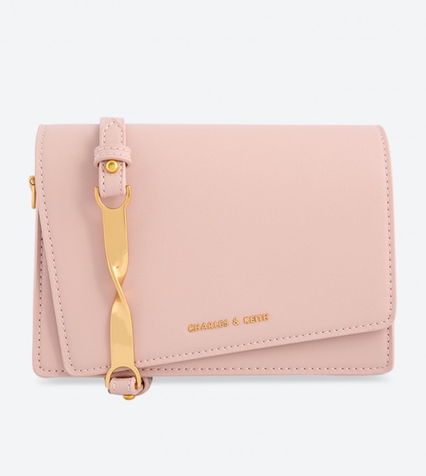 ck front flap crossbody bag