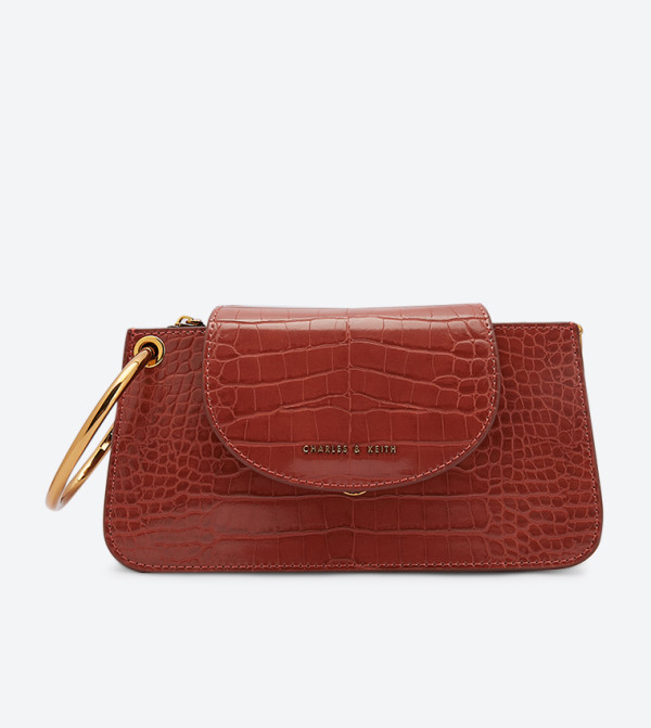 ck front flap crossbody bag