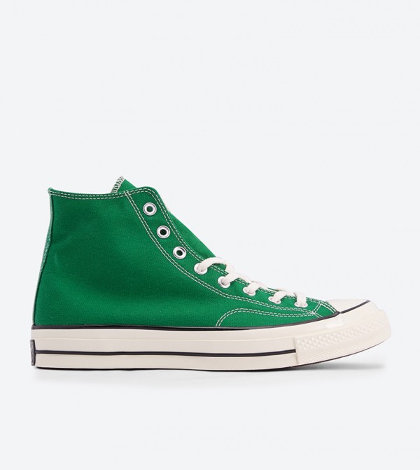green color sneakers