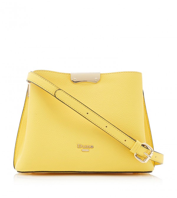 dune yellow handbag