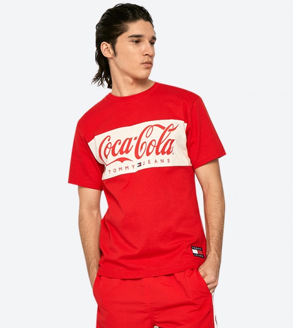 tommy hilfiger coca cola shirt