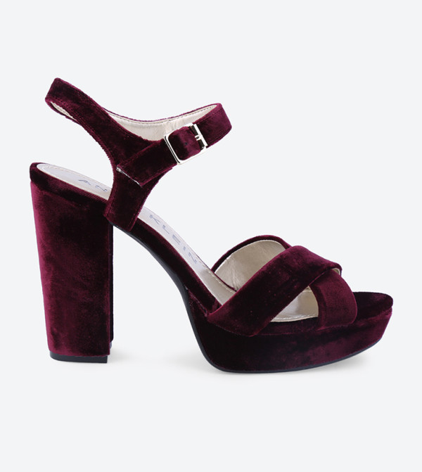 anne klein burgundy shoes